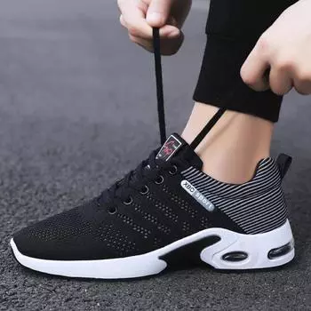 Обувь Мужская Мужская обувь Кроссовки на шнуровке Легкие кроссовки Повседневные кроссовки Мужские 45 белый