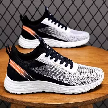 Обувь Мужская новая мужская обувь Весенняя повседневная обувь Универсальная спортивная обувь Мужские дышащие и непахнущие туфли Кроссовки для бега Мужская обувь 39