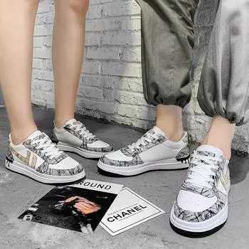 Обувь мужская, размер 38, Air Force One Low-top Board Shoes 48, очень большой размер, спортивная обувь в стиле Гонконга 47, мужская обувь Graffiti 36