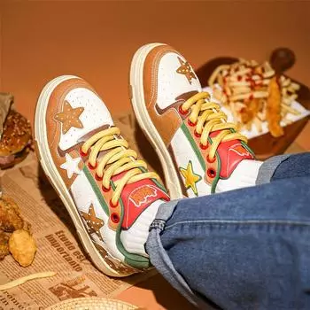 Обувь мужская универсальная модная обувь модная гонконгская подростковая летняя повседневная обувь для пар универсальная новая мужская обувь Star 37