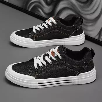 Обувь мужская весна 2025 новые универсальные повседневные мужские туфли для серфинга оснастка модная обувь молодежные спортивные эспадрильи 39 синий