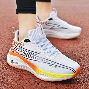 Обувь Мужские и женские нейтральные кроссовки Дышащие спортивные кроссовки Летняя сетчатая повседневная обувь Повседневная модная обувь 35 чёрный