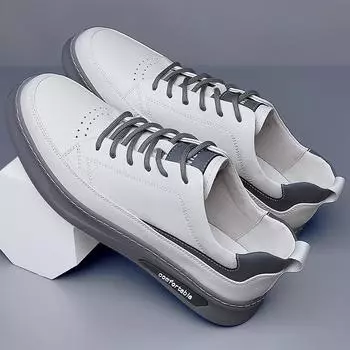 Обувь, мужские кроссовки, мокасины, новая тенденция, повседневная мужская обувь, итальянские удобные кроссовки из спилка, брендовая мужская обувь 41