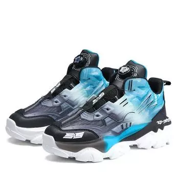 Обувь Мужские кроссовки Мужская мужская повседневная обувь Tenis Роскошная обувь Кроссовки для гонок Обувь без шнурков Модные лоферы Кроссовки для мужчин 39 белый/синий