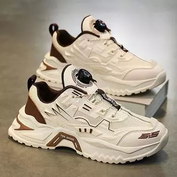 Обувь Мужские кроссовки Мужская мужская повседневная обувь Tenis Роскошная обувь Кроссовки для гонок Обувь без шнурков Модные лоферы Кроссовки для мужчин 39 бежевый