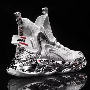 Обувь Мужские кроссовки Мужская повседневная мужская обувь Tenis Роскошная обувь Кроссовки для гонок Дышащая обувь Модные лоферы Кроссовки для мужчин 39 белый