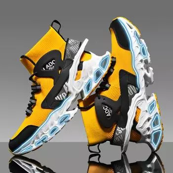 Обувь Мужские кроссовки Мужская повседневная мужская обувь Tenis Роскошная обувь Кроссовки для гонок Дышащая обувь Модные лоферы Кроссовки для мужчин 39 красный