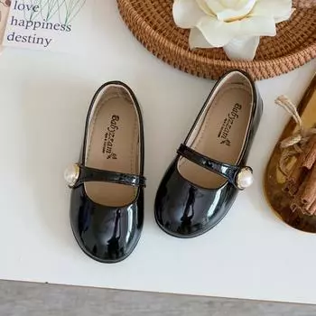 Обувь на плоской подошве Baby Jam для девочек Pearl Black-Y889 140