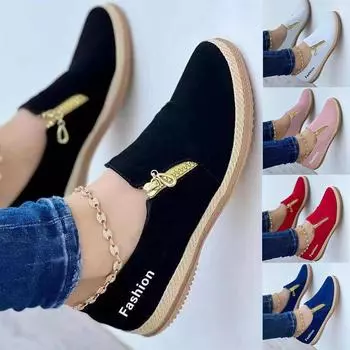 Обувь Новые женские туфли на плоской подошве, осенние дизайнерские классические прогулочные повседневные кроссовки, римские модные кроссовки для бега, большие размеры 35-43 43 белый