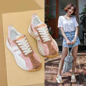 Обувь от Daddy Shoes A Gump Shoes Hundred Повседневная женская обувь 35 розовый