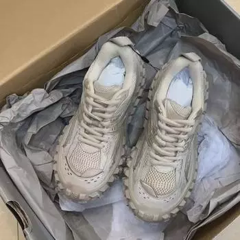 Обувь Paris Tire: Летние черные кроссовки на платформе в стиле ретро 2025 года для мужчин и женщин. 37