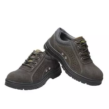 Обувь по охране труда: Защитная обувь с защитой от проколов и ударов, износостойкая рабочая обувь со стальным носком 36