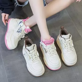 Обувь Pop Shoes Хлопковая обувь Высокие туфли Белые туфли 35 белый