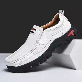 Обувь ручной работы из натуральной кожи, повседневная обувь для мужчин, плоская платформа, прогулочная обувь, мокасины, большой размер 50 38 хаки