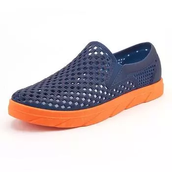 Обувь с отверстиями, мужские летние новые мужские сандалии, нескользящая повседневная пляжная обувь с мягкой подошвой, мужская вьетнамская резиновая мужская обувь 39