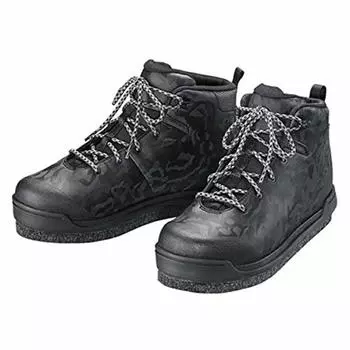 Обувь SHIMANO Geolock, черные рыболовные туфли, обувь FS-080T 24,5 см чёрный