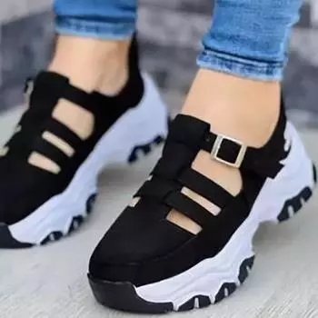 Обувь Удобные женские сандалии Модные женские универсальные полые повседневные сандалии Лето Zapatos Para 43 белый