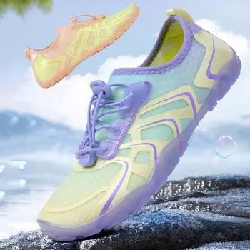 Обувь унисекс. Летняя обувь для водных видов спорта для женщин. Быстросохнущая обувь Aqua. Кроссовки. 35 абрикосовый