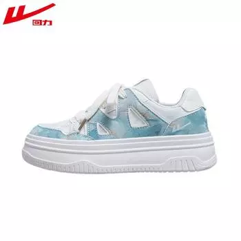 Обувь Warrior Little White Shoes Женская обувь Bread Shoes Универсальная повседневная обувь для сноуборда на платформе Женская обувь 35 розовый