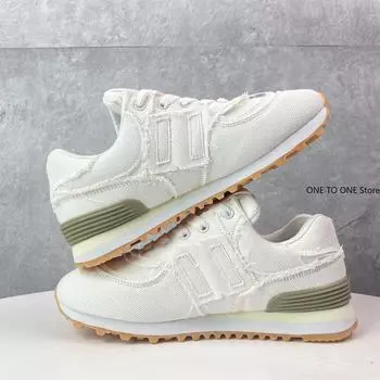 Обувь женская 2024 года, повседневные женские кроссовки с круглым носком, эспадрильи, платформа, новые ретро-спортивные, тканевые, с ажурными узорами, на шнуровке, резиновые, сплошные леи 36 белый