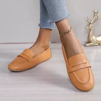 Обувь женская летняя обувь на плоской подошве женская модная дышащая обувь для ходьбы дизайнерская обувь мокасины роскошные женские кожаные туфли с мягкой подошвой для вождения 36 коричневый