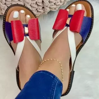 Обувь женская мода разноцветные сандалии ретро обувь для женщин сексуальный острый носок слипоны плоские женские туфли тапочки обувь женская 39 золотой