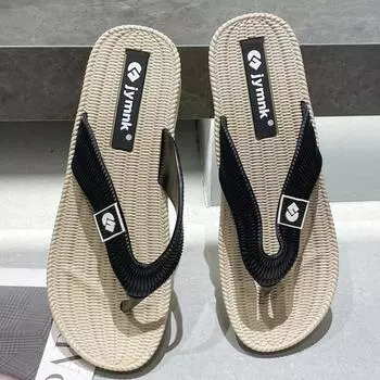 Обувь Женские летние тапочки Женские шлепанцы Шлепанцы Качественные брендовые дышащие женские повседневные пляжные тапочки Уличная женская обувь 36 чёрный