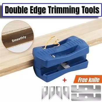 Обвязочный триммер, ленточный резак, противоскользящий, ручной ленточный станок по дереву, инструмент для обрезки хвостов по дереву для гибкого меламинового ПА