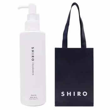 обычная бумага Shiro Sabon Body Milk 195 г День [С сумкой] Материнский