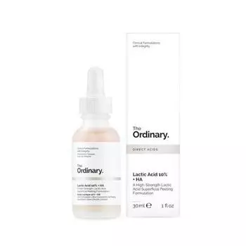 ОБЫЧНАЯ молочная кислота 10% + HA 30 мл