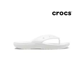Обычные классические Crocs Flip белые 207713 100 M4W6230