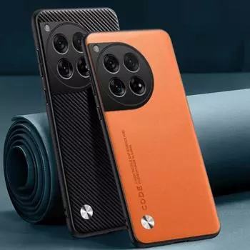 Обычный чехол для телефона из искусственной кожи для Oneplus 12 11 11R ACE 2 Pro, ультратонкий матовый силиконовый бампер, противоударный чехол с мягким краем для One Plus 12 1 + 12 For OnePlus Ace зелёный