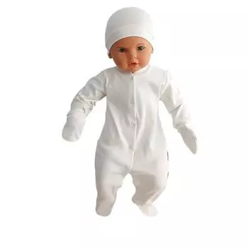 Обычный кремовый берет, Детский комбинезон с перчатками