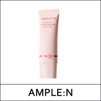 [ОБЫЧНЫЙ:Н] АМПЛЕН (воли) Солнцезащитный крем Solar Shot Peach Tone Up 40 мл