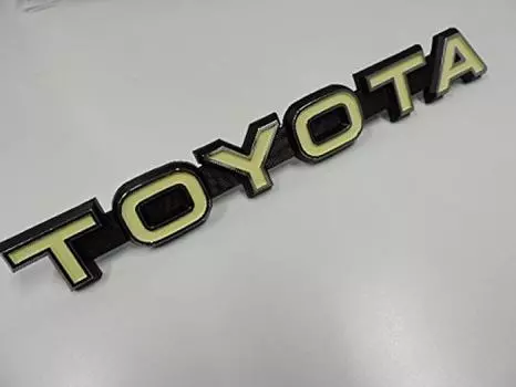 обычный отечественный подлинный Land Cruiser 40 FJ40 BJ40 Передняя решетка эмблема Toyota эмблема Toyota Motor Corporation [Редкие детали] (TOYOTA)