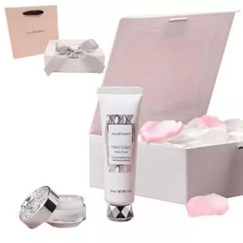 [Обычный отечественный продукт/Подарочный набор] JILL STUART Набор бальзама для губ и крема для рук Косметика Подарок на день рождения Подарочный шоппер включен Подарочная коробка включена