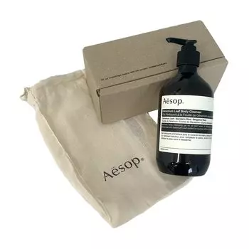 обычный подарок Aesop Body Soap Geranium Body Cleanser 500 мл Тип насоса с затягивающимся мешком [включает коробку]