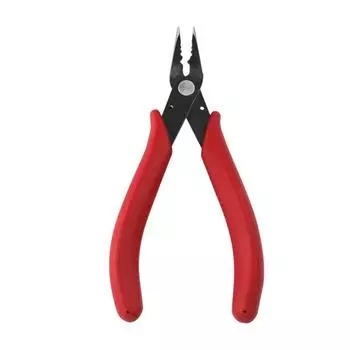 Обжимные бусины Углеродистая сталь Ювелирные плоскогубцы Двойные кольца Плоскогубцы с игольчатым носом Работа с бисером