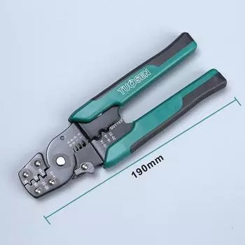 Обжимные клещи Электрик Многофункциональный инструмент Workpro для зачистки проводов Резак для четырехсторонних трубок Кусачки для шнурков