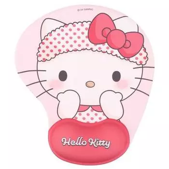 Обзор комнаты персонажей Sanrio Hello Kitty Wrist Protection Mouse Pad, популярный персонаж в Корее
