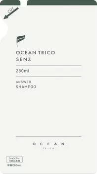OCEAN TRICO SENZ Scalp Shampoo Refill 280 мл Шампунь против перхоти Уход за кожей головы Освежающий аромат нероли