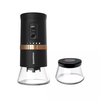 oceanrich 2023 Модель Электрическая Кофемолка Подарочный Специальный Канистра Комплект Версия USB TypeC Перезаряжаемый Тип Раствора Беспроводной Тип Кофемолка Ocean