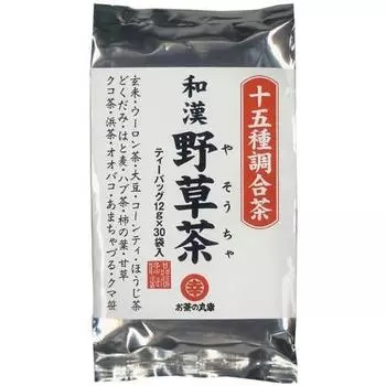 Ochanomaruyuki 15 kinds of Japanese and Chinese wildflower tea 12g x 30 packets