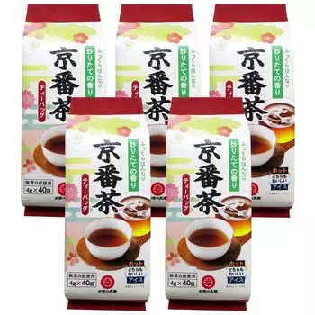 Ochanomaruyuki Freshly Roasted Scent Kyoto Bancha Tea Bags 4g x 40P x 5