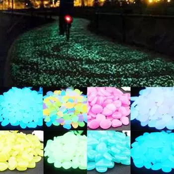 Очарование для дорожек, камни, светящиеся камни, декор для двора, популярные садовые дорожки, садовая галька, светящиеся камни, светящиеся в темноте, газон, патио 8