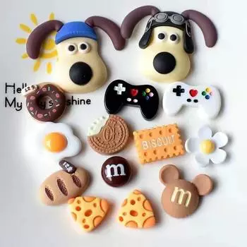 Очарование для обуви, булавки «сделай сам», милая мультяшная собака, украшение, пряжка для обуви с отверстиями, набор подвесок, аксессуары, подарок для мальчиков и девочек