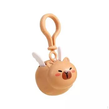 Очарование капибары, брелок для сумочки, милое украшение автомобиля для детей-друзей