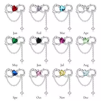 Очарование «Любовь Бесконечность» Аутентичные Стерлингового Серебра 925 пробы 12 цветов Камни для женщин из бисера для женщин Браслет Изящные женские ювелирные изделия Модные бусы DIY Ювелирные изделия Подарок