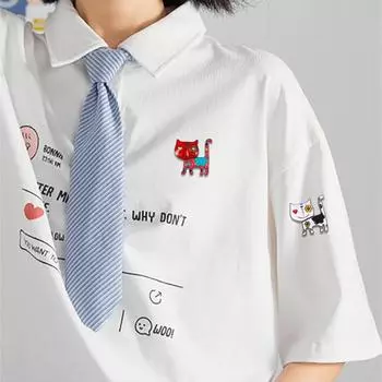 Очаровательная брошь на булавке с мультяшным котом, милые вещи, женские милые ювелирные изделия унисекс, повседневные броши с животными для женской одежды