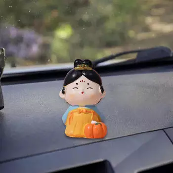 Очаровательная фигурка девушки, миниатюрная фигурка в китайском стиле Тан, коллекционная для домашнего декора и подарка на новоселье Style A